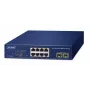 Vadāmais slēdzis PLANET GS-2210-8P2S 8 portu Gigabit Ethernet 802.3at