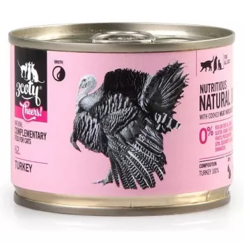 3Coty Turkey Cheers! papildu mitrā barība kaķiem 160 g
