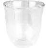 De’Longhi 5513214601 stikla kafijas glāze Caurspīdīga 2 gab. 190 ml