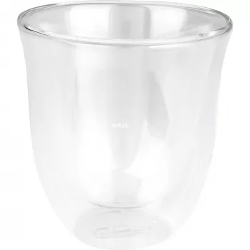 De’Longhi 5513214601 stikla kafijas glāze Caurspīdīga 2 gab. 190 ml