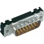 Harting D-SUB kontaktdakša 25 kontakti 180° lodēšanai 09 65 361 7712