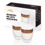 ETA Latte Macchiato glāzes | 2 gab. | 350 ml | Divkāršā stikla | Trauku mazgājamā mašīnā drošas