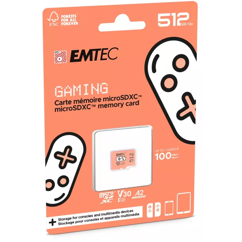 Emtec Gaming MicroSDXC 512 GB