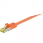 Tīkla kabelis Goobay 91588 RJ-45 Cat7 1m Oranžs