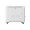Rack skapis LANBERG FF01-8015-23SL 19 collu 15U, pelēks, perforētas priekšējās durvis