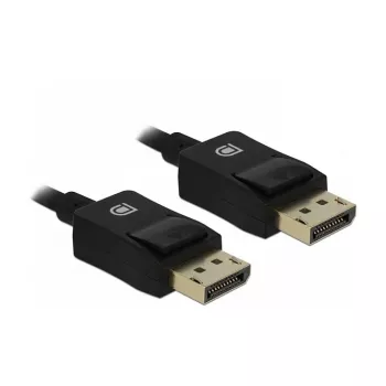 DisplayPort kabelis DeLOCK 85300 1 m Melns