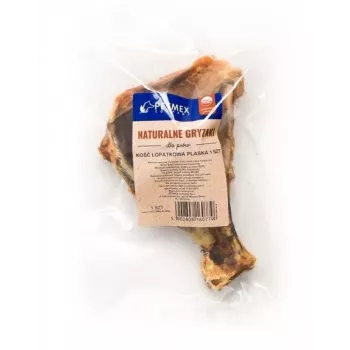 Suņu košļājamais kārums PETMEX Cūkas plecs viengabala, dabīgs našķis, 200 g, olbaltumvielas 30.5%, tauki 22%, mitrums 4.2%