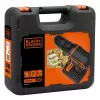 Black & Decker BDCDC18KB-QW, Pistol satveres urbis, 10 mm, 25 mm, 10 mm, 650 RPM, 30 N·m
