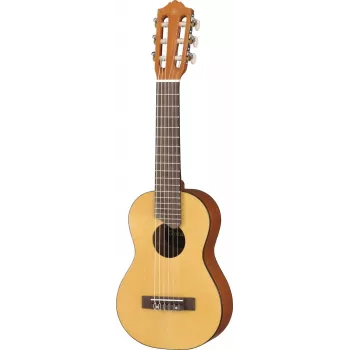 Akustiskā ģitālele YAMAHA GL1 Baritone — egles virsma, meranti sāni/mugura, 6 stīgas, 43,3 cm skala, 70 mm dziļums, labā roka, ar futrāli