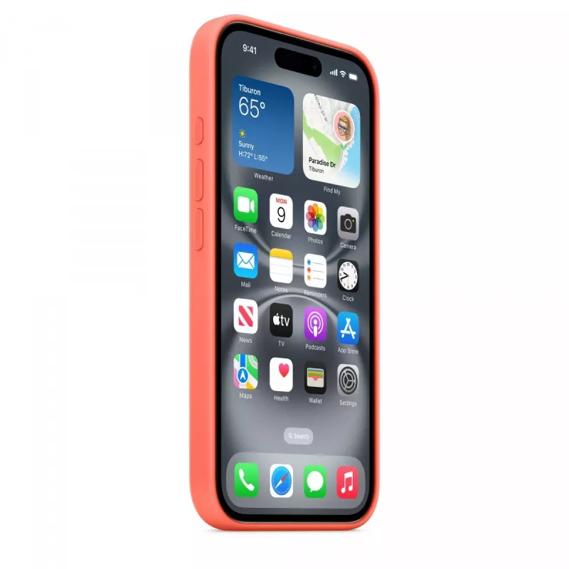 Apple MDGN4ZM/A mobilā telefona maciņš 15.5 cm (6.1 inch) vāciņš Oranžs