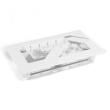 Alphacool Distroplate Apex Dark Base Pro 901 RGB Support – sadales plate ūdens dzesēšanai, modelis 14658