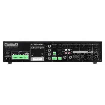 AUDAC COM24MK2 audio pastiprinātājs 240W D klase Melns