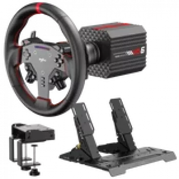 PXN VD6 Direct Drive Racing Bundle – 6Nm stūres pamatne, W AS stūre un 3 pedāļu komplekts (PXN-VD6BUNDLE)