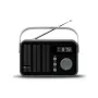 Eltra radio modelis 261 ar PLL digitālo uztvērēju, melns
