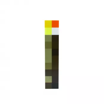 Galda lampa Paladone Torch Light PP9202MCFV3 Minecraft dizains, bateriju darbināma