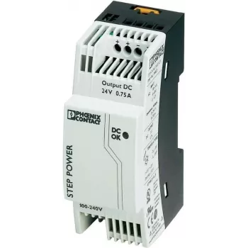Phoenix Contact 2868635 - 18 W barošanas bloks, 85–264 V AC, 45–65 Hz, pelēks, -25–70 °C