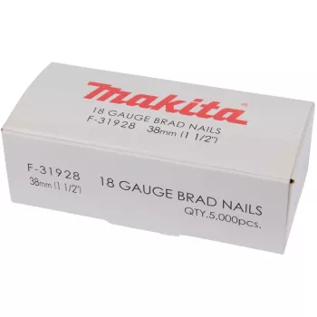 MAKITA Nagu līstes 18GA 1,0x38mm /5000gab.