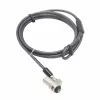 Slēdzene ar trosi DICOTA D31540 Melna 2 m