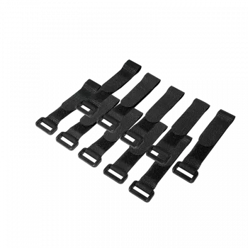 Kabeļu saites LOGILINK KAB0056 Neilons 150 mm Melnas, iepakojumā 10 gab.