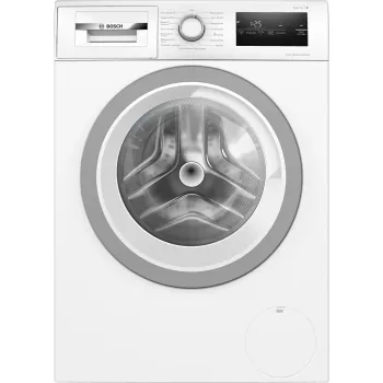 Bosch Serie 4 WAN28127 veļas mazgājamā mašīna, priekšējā ielāde, 8 kg, 1400 RPM, balta