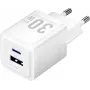 Vention 30W lādētājs ar GaN tehnoloģiju, 1x USB-A, 1x USB-C (balts)
