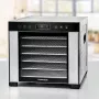 ROMMELSBACHER DA 950, Melna, Nerūsējošs tērauds, LCD, 99 h, 6000 cm², 380 x 394 mm