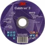 3M 86647 Griešanas disks metālam - Keramikas šķiedra - 12250 RPM - Apaļš - 2,22 cm (7100304306)