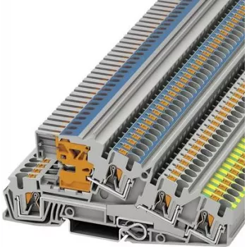 Phoenix Contact 3214047 Savienojuma bloks 5 Pelēks