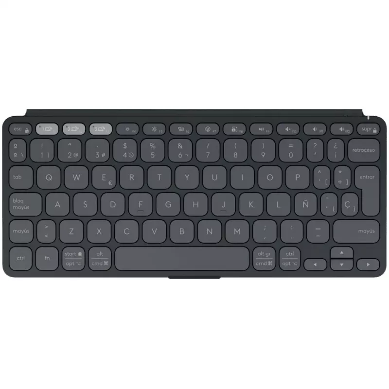 Bezvadu tastatūra Logitech Keys-To-Go 2 Graphite (DE) (920-012964)