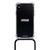 Vāciņš Cover Coros LOO005 iPhone XS Max 16.5 cm (6.5 collu) Melns Caurspīdīgs