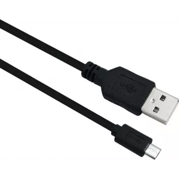 helos USB 2.0 kabelis A ligzda uz Micro-B 1,0 m melns