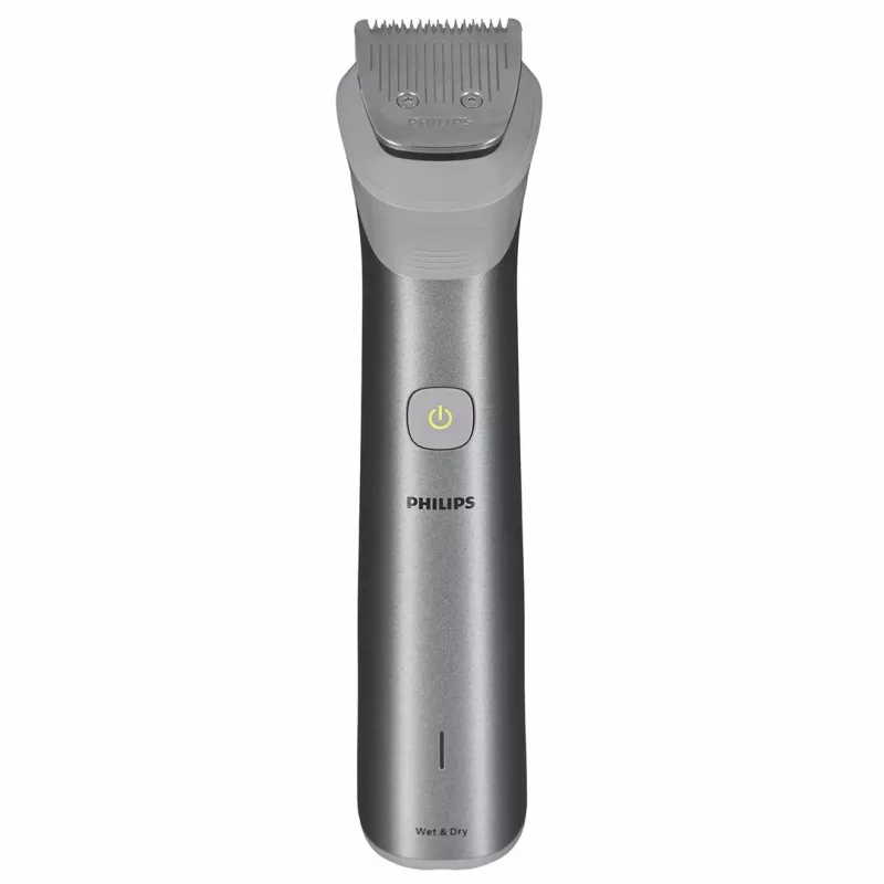 Philips All-in-One Trimmer MG5940/15 Series 5000, Nerūsējošs tērauds, 0.5 mm, 1.6 cm, 1 mm, Bārda, Ausis, Deguns, Akumulators