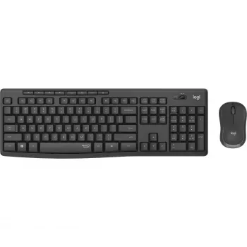 Logitech MK295 klusais bezvadu komplekts grafīta krāsā (UK Intnl)