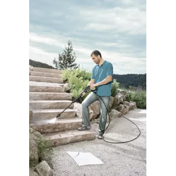 Karcher 2.642-728.0 netīrumu sprādziens — melns, 41×41 mm, 0.4 m garš