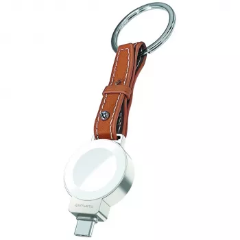 Bezvadu lādētājs 4smarts 541476 Apple Watch — sudraba