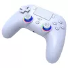 Subsonic PS5 bezvadu LED spēļu kontrolieris balts D-pad Home Options Share