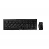 CHERRY Stream Desktop bezvadu tastatūra un pele komplektā, AZERTY franču, melna