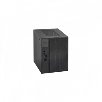 ASRock DeskMeet X300 Series - Barebone - kompakts dators - Socket AM4 - AMD X300 - bez CPU - RAM 0GB - GigE (90BXG4501-A10GA0W)