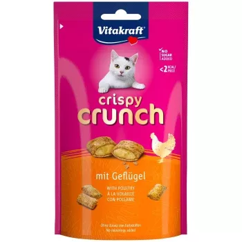 Kaķu gardums Vitakraft Crispy Crunch vistas gaļa 60 g