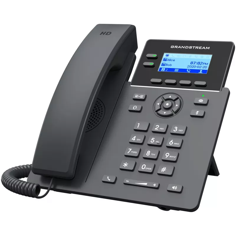IP telefons Grandstream GRP2602P Melns