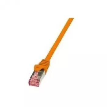 Tīkla kabelis LogiLink 10m Cat.6 RJ-45 S/FTP Oranžs