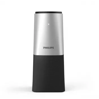 Philips PSE0540 Smart Meeting portatīvs konferenču mikrofons, USB-C, melns/sudrabains