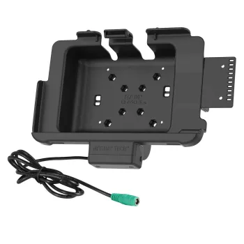 Dock Power piederums Zebra ET40/ET45 10in planšetei — stiprinājuma un barošanas risinājums (MPN 3PTY-RAM-HOL-ZE21PU)