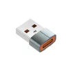 USB-C uz USB-A adapteris ColorWay CW-AD-CA — USB 3.0 līdz 5 Gbps, kompakts plug-and-play