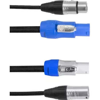DMX kabelis EUROLITE 30227785 P-Con uz 5-pin XLR, 5 m