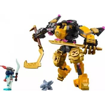 LEGO būvkomplekts NINJAGO 71839 Arina Spinjitzu kaujas mehs, 213 gabali, 2 minifigūras, augstums 160 mm