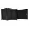 Sienas skapis Lanberg WF01-6409-00B 9U Melns