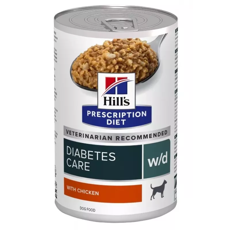 HILL'S Prescription Diet Diabetes Care Chicken - mitrā suņu barība - 370g