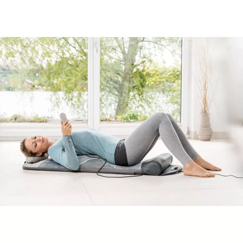 Beurer Yoga & Stretch Mat MG280 – viegls, neslīdošs vingrošanas paklājiņš jogai, stiepšanai un grīdas vingrinājumiem