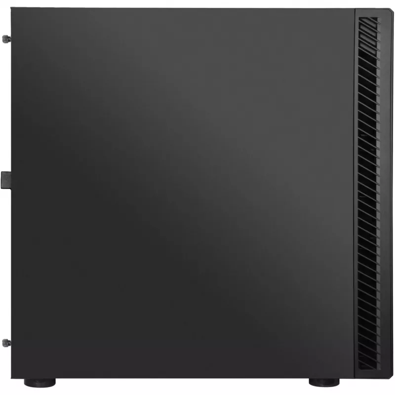 SilverStone SETA Q1 Midi Tower datora korpuss, melnā krāsā